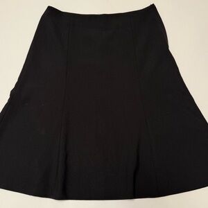 GAP Black A-Line Knee-Length Skirt for Work